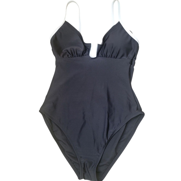 Shade Shore Women's High Leg Medium Seat Coverage Swimsuit Size Medium NWT - Picture 1 of 7